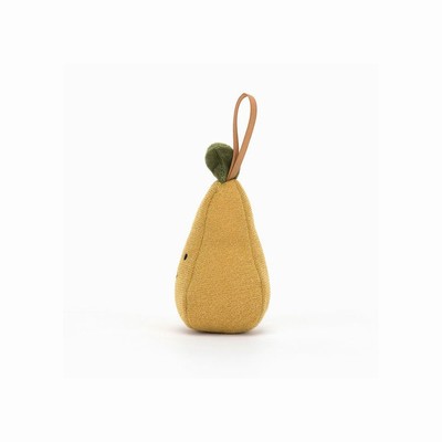 Jellycat Festive Folly Pear USA | 17283YZBU